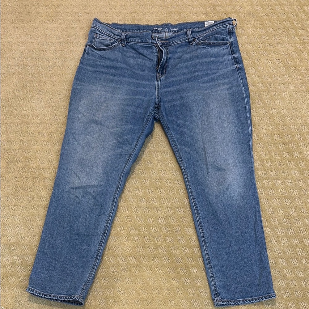 Old Navy Women's Boyfriend Jeans - Blue